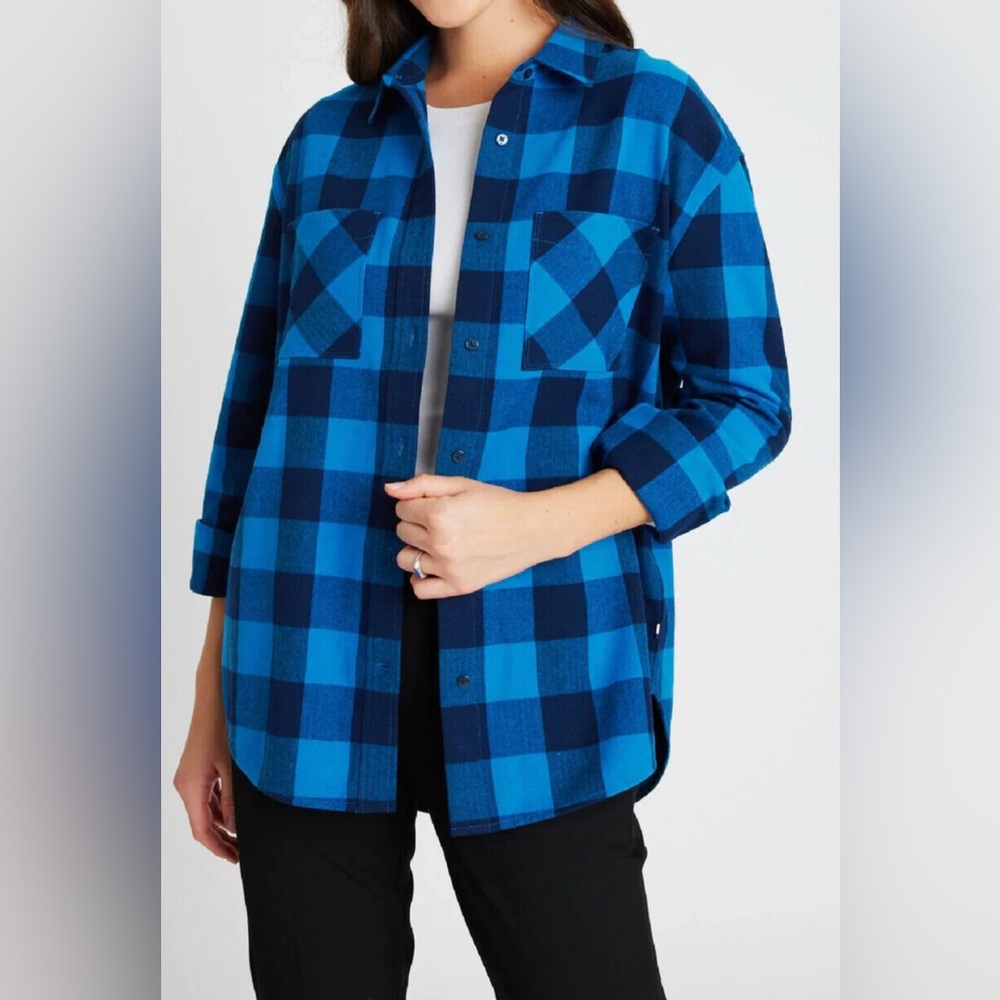 Kit and Ace women’s flannel shirt